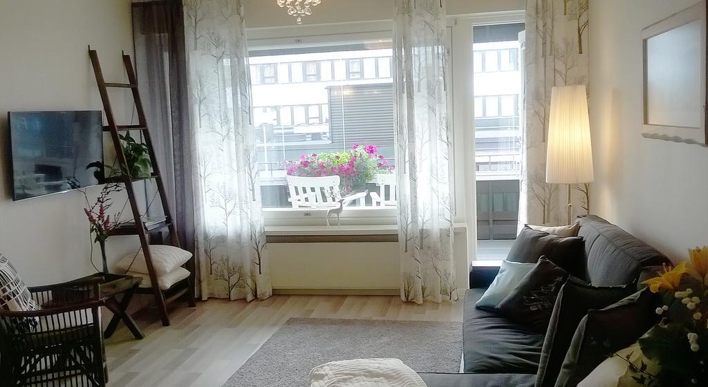 Piriko City Centre Apartment Rovaniemi Oda fotoğraf