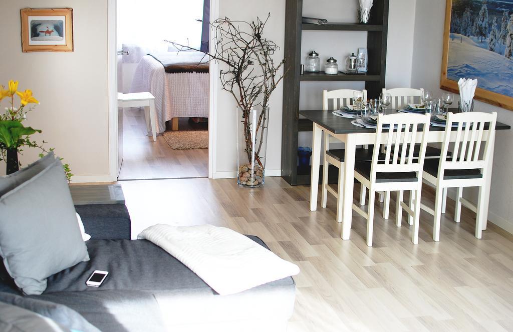 Piriko City Centre Apartment Rovaniemi Oda fotoğraf